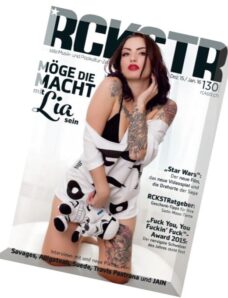 RCKSTR Magazine — Dezember 2015