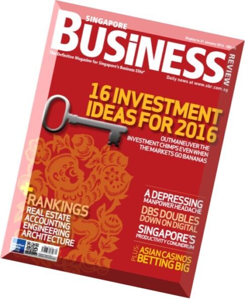Singapore Business Review — December 2015 — January 2016