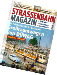 Strassenbahn Magazin — Januar 2016