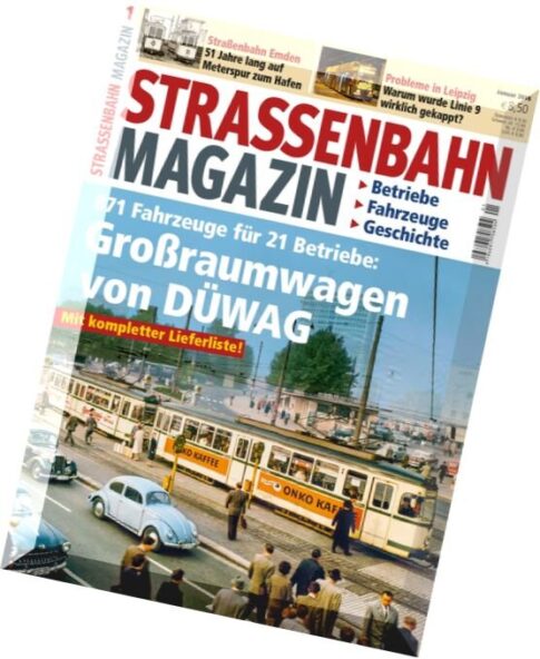 Strassenbahn Magazin – Januar 2016