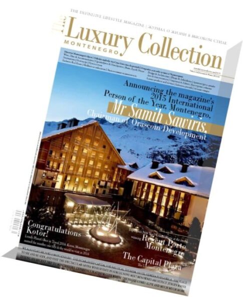 The Luxury Collection Montenegro – Autumn & Winter 2015-2016