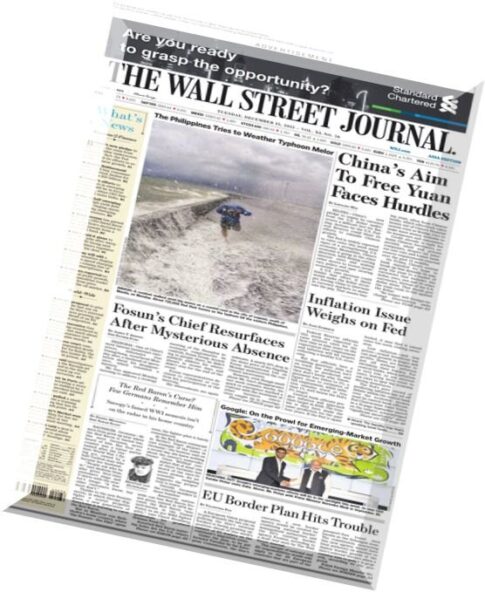 The Wall Street Journal Asia – (12 – 15 – 2015)