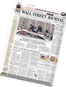 The Wall Street Journal Europe – 11-13 December 2015