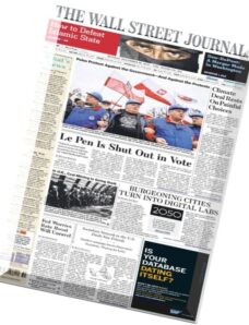 The Wall Street Journal Europe – 14 December 2015