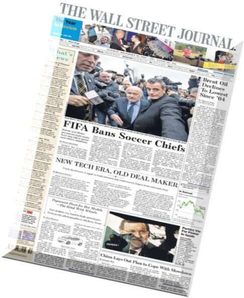 The Wall Street Journal Europe – 22 December 2015