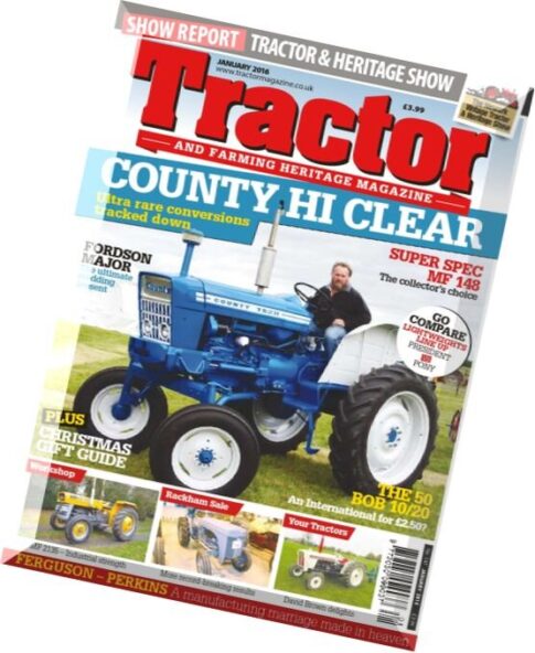 Tractor & Farming Heritage Magazine — January 2016