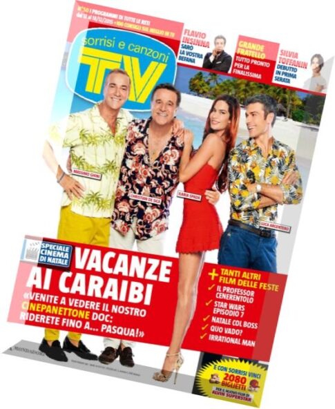 TV Sorrisi e Canzoni – 12 Dicembre 2015