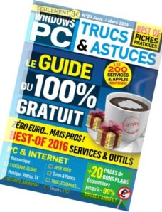 Windows PC Trucs et Astuces — Janvier-Mars 2016