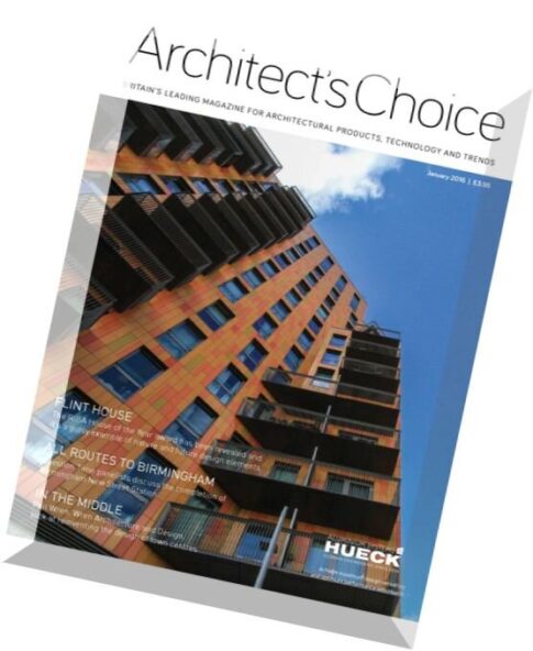 Architect’s Choice – December 2015 – January 2016
