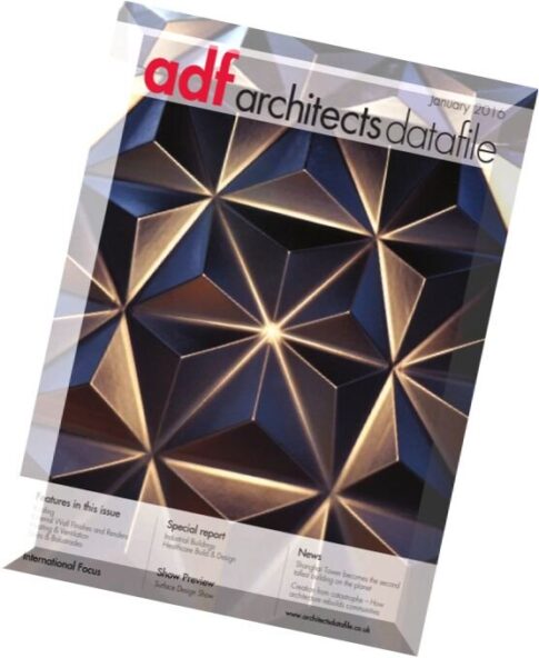 Architects Datafile (ADF) – January 2016