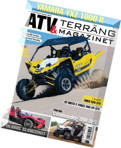 ATV & Terrang Magazinet — Nr.6, 2015