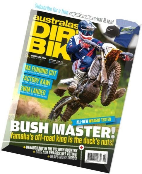 Australasian Dirt Bike Magazine — February 2016