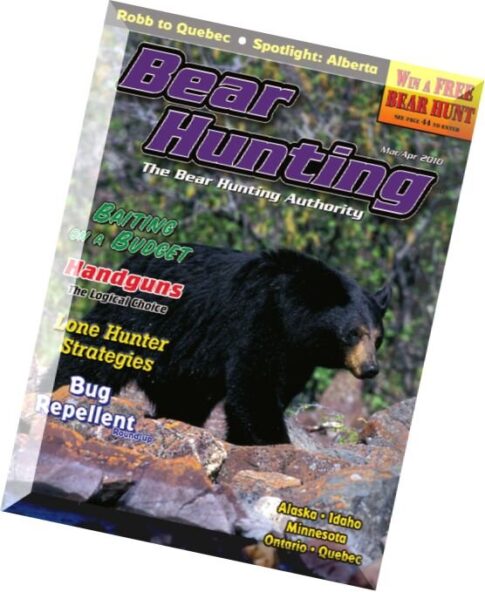 Bear Hunting – March-April 2010