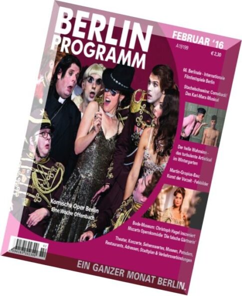 Berlin Programm – Februar 2016