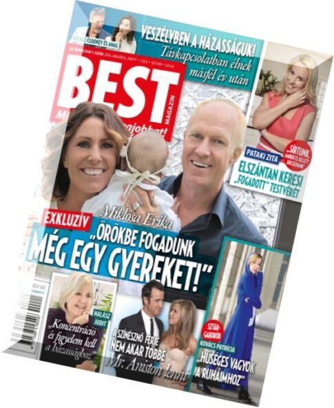Best Magazin Hungary — 8 Januar 2016