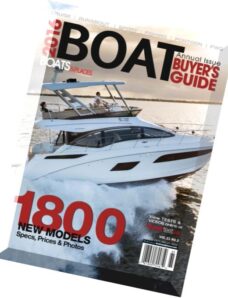 Boats & Places Magazine – 2016 Annual Buyers Guide