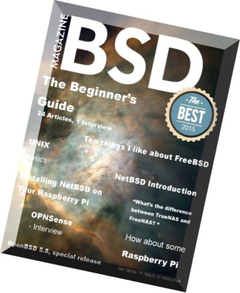 BSD Magazine — Best Of 2015