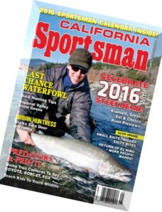 California Sportsman – January 2016