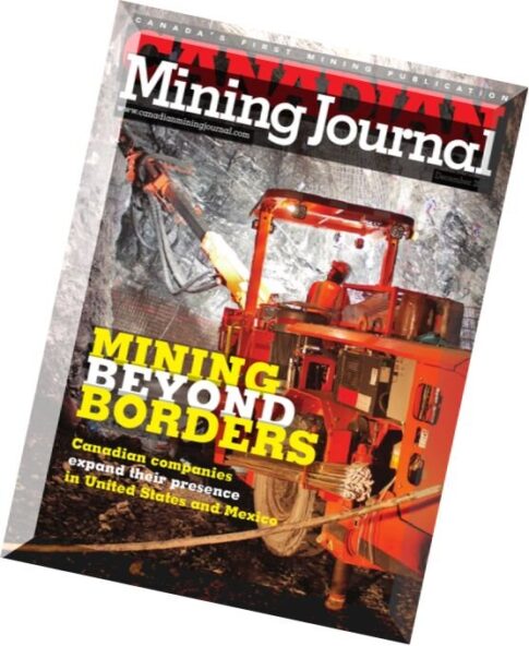 Canadian Mining Journal — December 2015