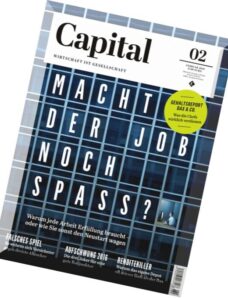 Capital Wirtschaftsmagazin – Februar 2016