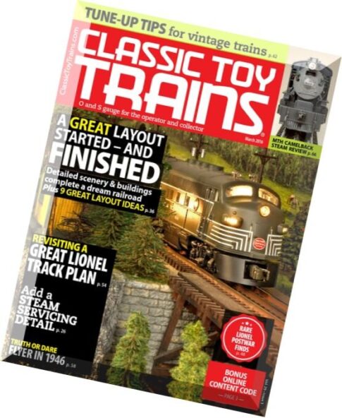 Classic Toy Trains – March 2016