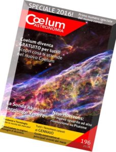 Coelum Astronomia – Speciale 2016
