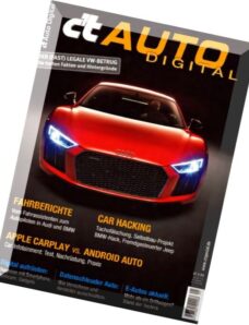 c’t magazin — Sonderheft Auto Digital (2015)