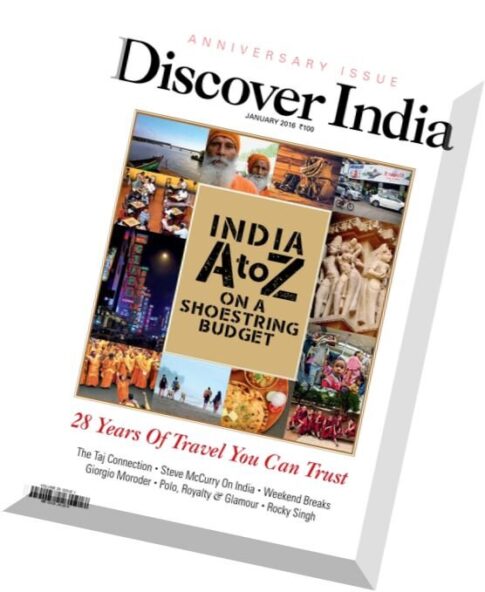 Discover India — January 2016