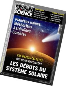 Dossier Pour La Science — Janvier-Mars 2016