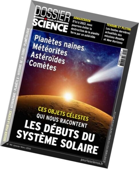 Dossier Pour La Science — Janvier-Mars 2016