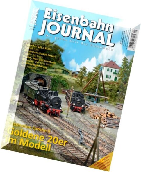 Eisenbahn Journal — Januar 2016
