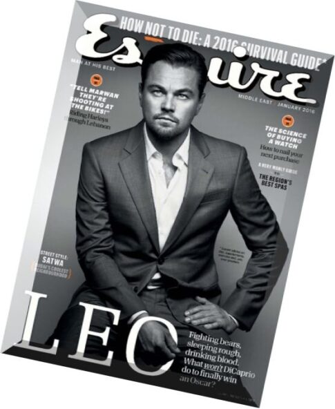 Esquire Middle East — January 2016