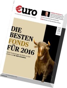 Euro — Wirtschaftsmagazin Februar 02, 2016