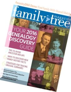 Family Tree USA – January-February 2016