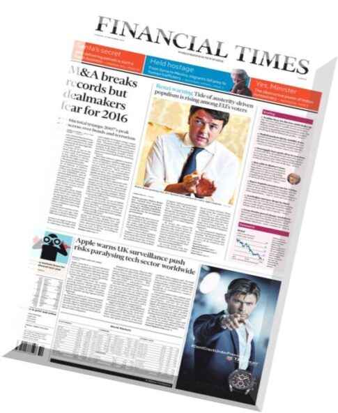 Financial Times Europe – (12 – 22 – 2015)