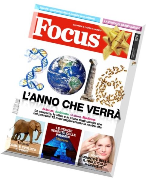 Focus Italia – Gennaio 2016
