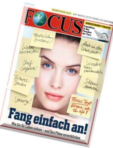 Focus Nachrichtenmagazin — N 01, 02 Januar 2016