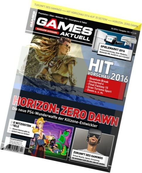 Games Aktuell Magazin – Februar 2016