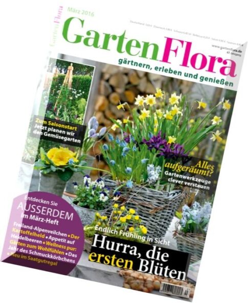 Garten Flora – Marz 2016
