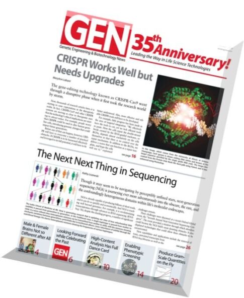 Genetic Engineering & Biotechnology News — 1 January 2016