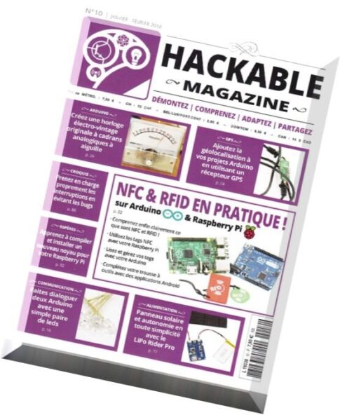 Hackable Magazine – Janvier-Fevrier 2016