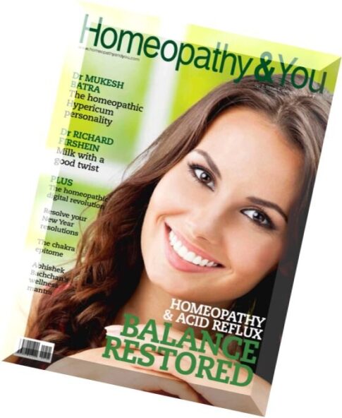 Homeopathy & You – January 2016
