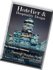 Hotelier & Hospitality Design – February 2016