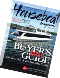Houseboat Magazine – 2016 Buyer’s Guide