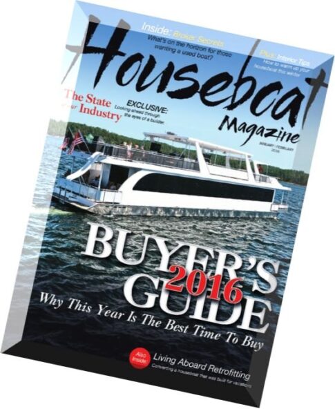 Houseboat Magazine — 2016 Buyer’s Guide