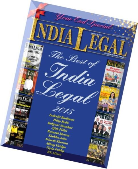 India Legal — 15 January 2016