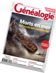 La Revue Francaise de Genealogie – N 222, Fevrier-Mars 2016