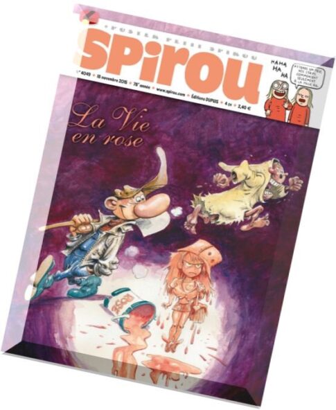 Le Journal de Spirou — 18 novembre au 24 novembre 2015