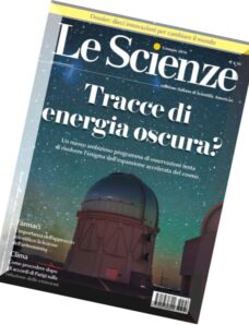Le Scienze – Gennaio 2016
