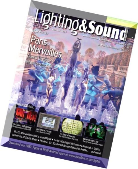 Lighting & Sound International — January 2016